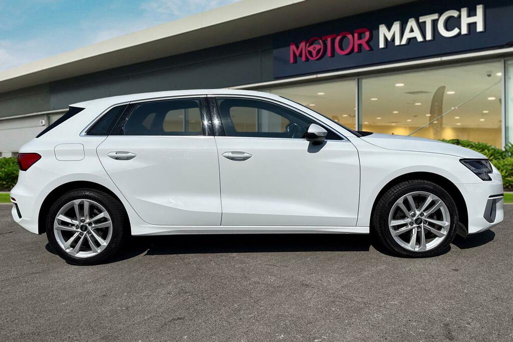 Audi A3 1.0 Tfsi 30 Sport Sportback Euro 6 Ss GL73KNM White #3