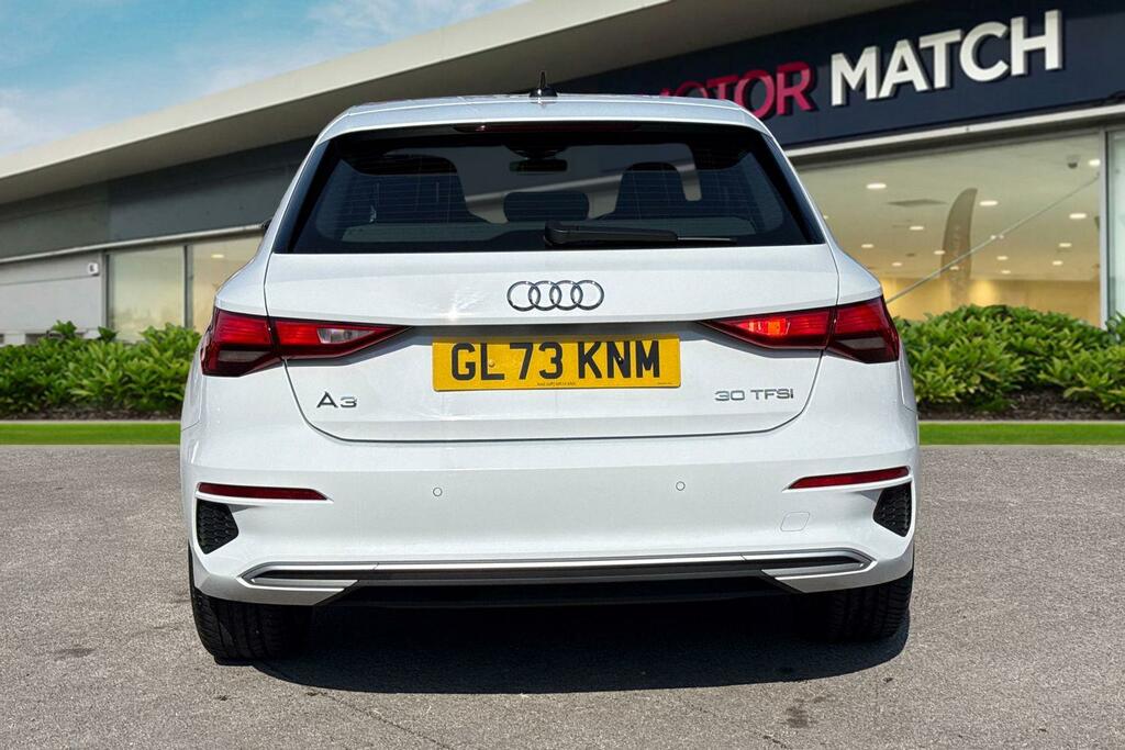 Audi A3 1.0 Tfsi 30 Sport Sportback Euro 6 Ss GL73KNM White #4