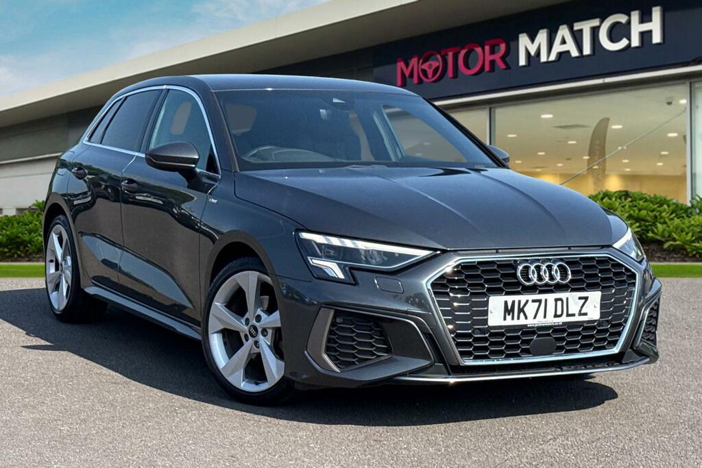 Audi A3 1.0 Tfsi 30 S Line Sportback Euro 6 Ss Grey