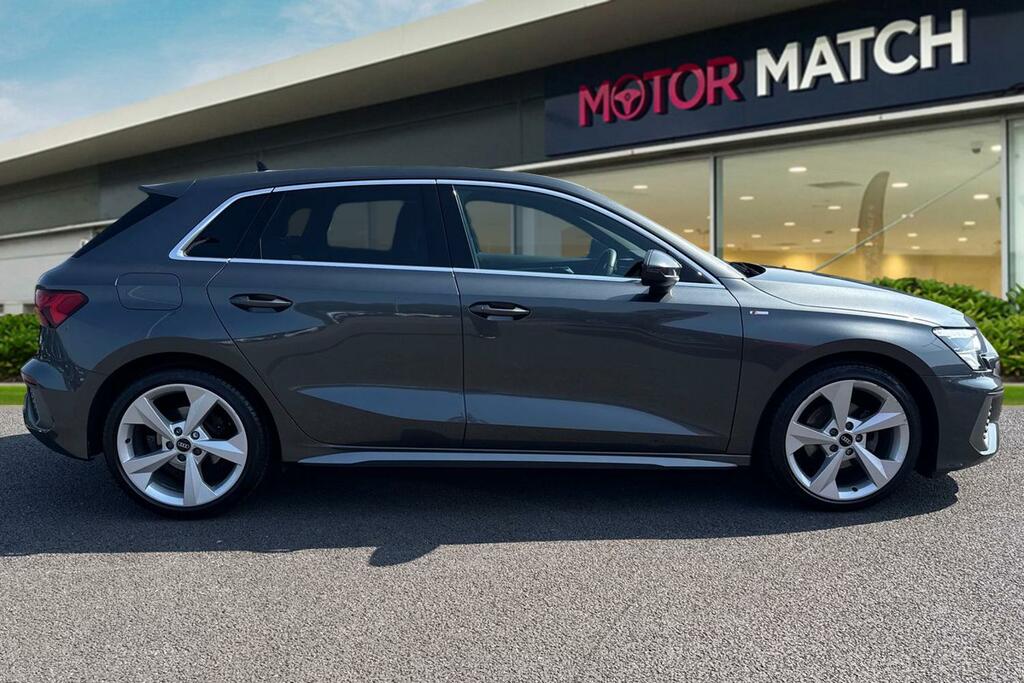 Audi A3 1.0 Tfsi 30 S Line Sportback Euro 6 Ss Grey #3
