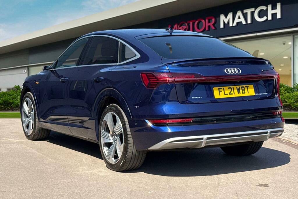Audi E-tron 55 S Line Sportback Quattro 95Kwh Blue #2