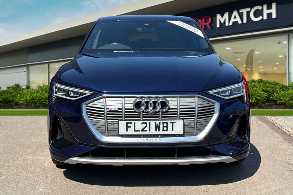 Audi E-tron 55 S Line Sportback Quattro 95Kwh Blue #5