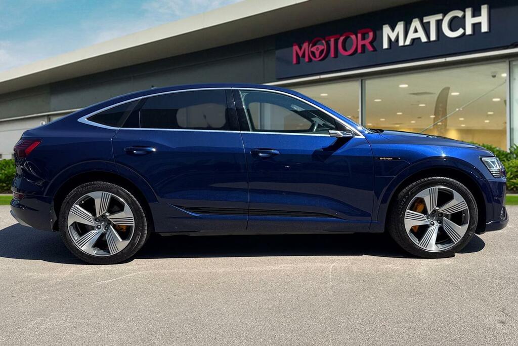 Audi E-tron 55 S Line Sportback Quattro 95Kwh Blue #3