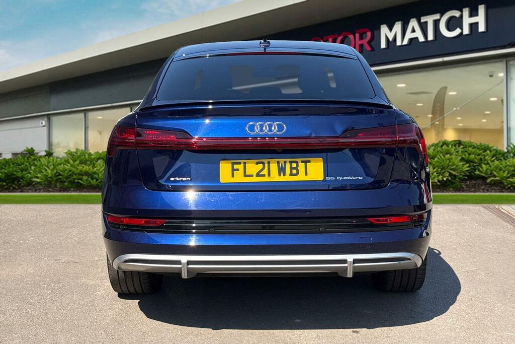 Audi E-tron 55 S Line Sportback Quattro 95Kwh Blue #4