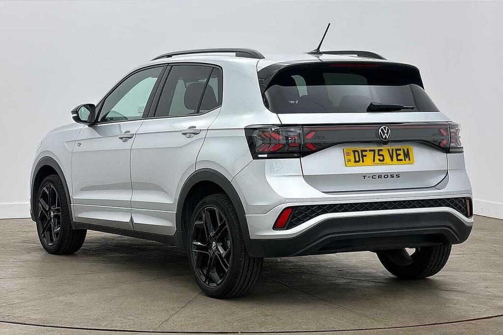 Volkswagen T-Cross 1.0 Tsi Black Edition Silver #3