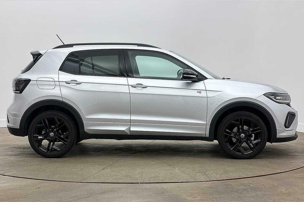 Volkswagen T-Cross 1.0 Tsi Black Edition Silver #4
