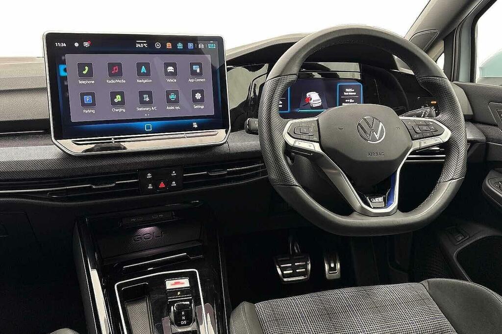Volkswagen Golf 1.5 Tsi 272 Gte Ehybrid Dsg Head-up Display Blue #2