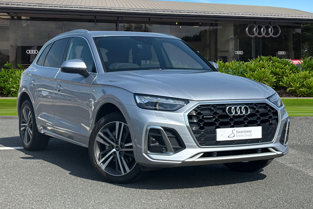 Audi Q5 2.0 Tdi 40 S Line S Tronic Quattro Euro 6 Ss Silver
