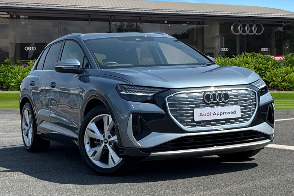 Audi Q4 E Tron Q4 S Line 35 E-tron Kw Blue