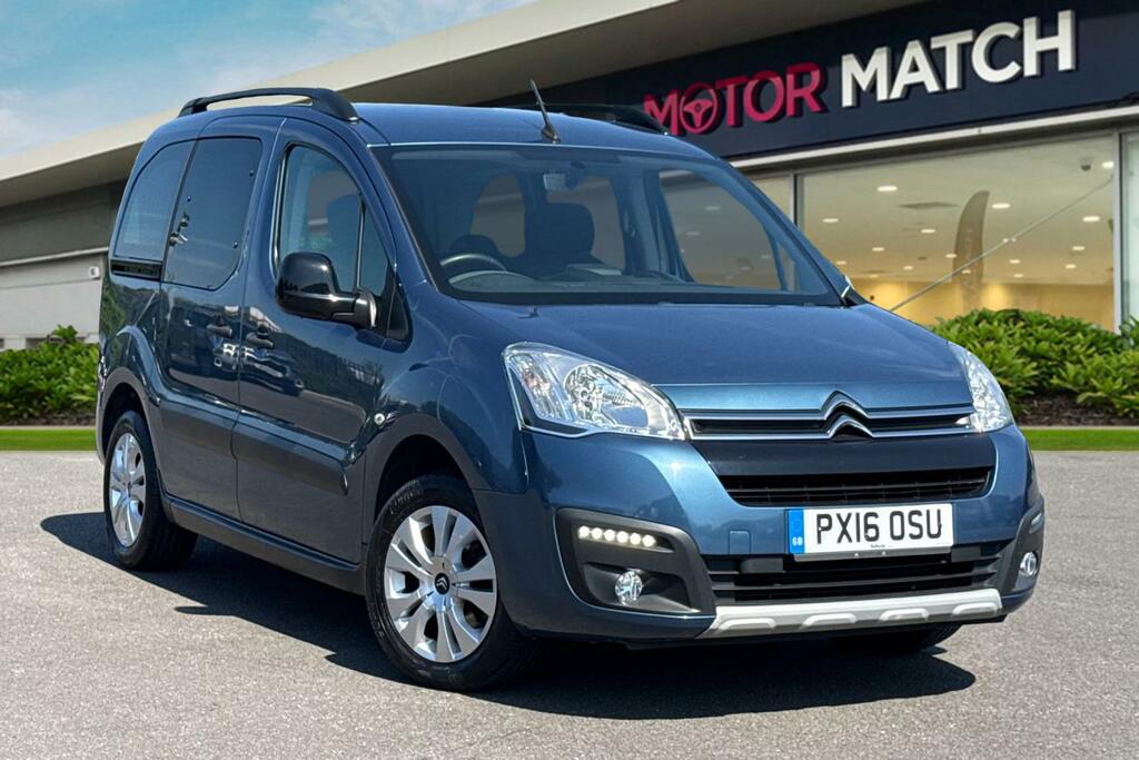 Citroen Berlingo 1.6 Bluehdi Xtr Multispace Mpv Euro 6 Blue
