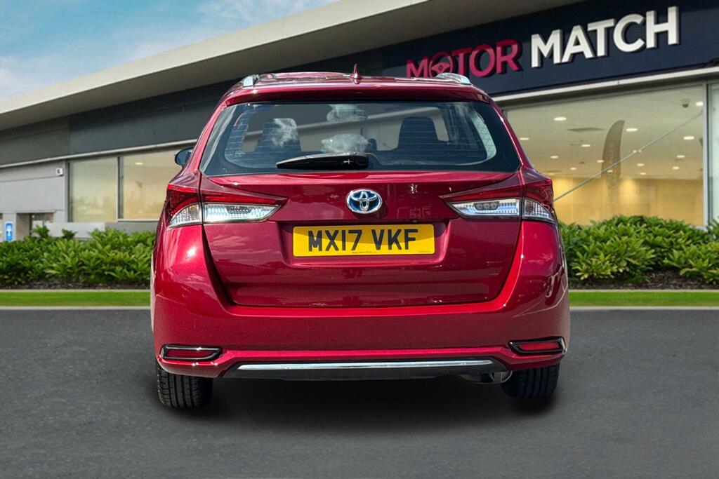 Toyota Auris 1.8 Vvt-h Business Edition Touring Sports Cvt Euro Red #4