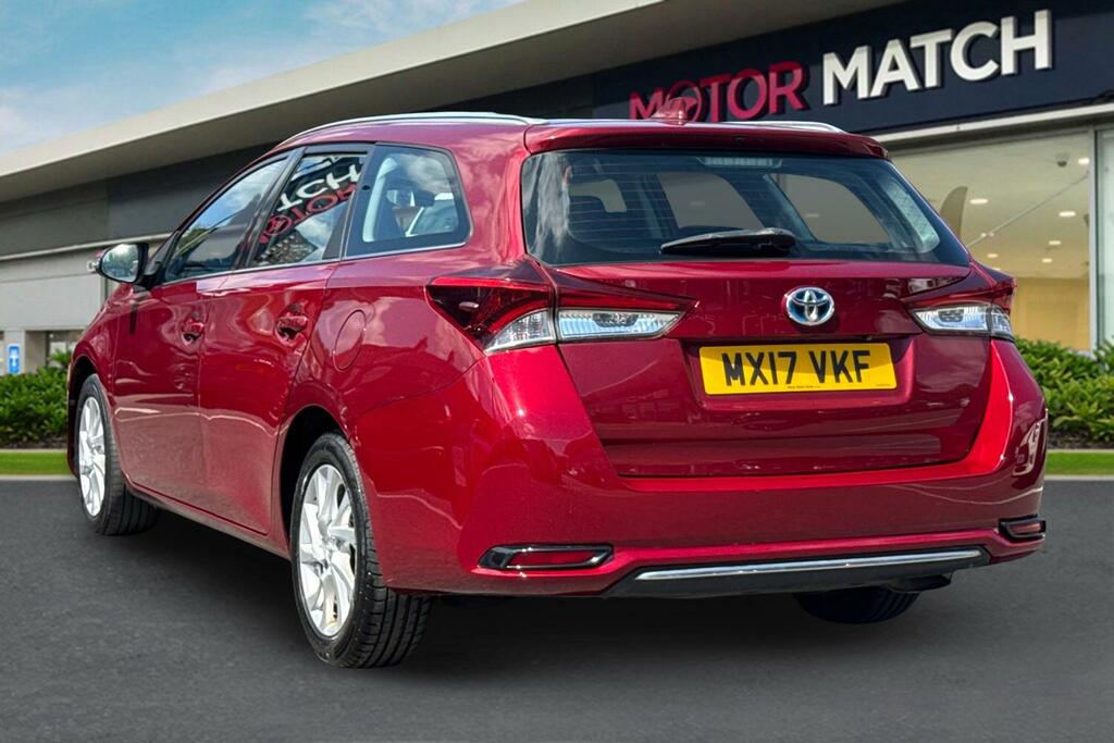 Toyota Auris 1.8 Vvt-h Business Edition Touring Sports Cvt Euro Red #2