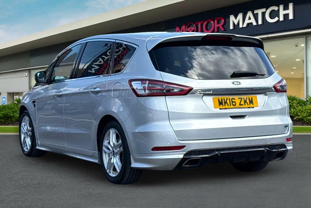 Ford S-Max 2.0T Ecoboost Titanium Sport Euro 6 Ss Silver #2