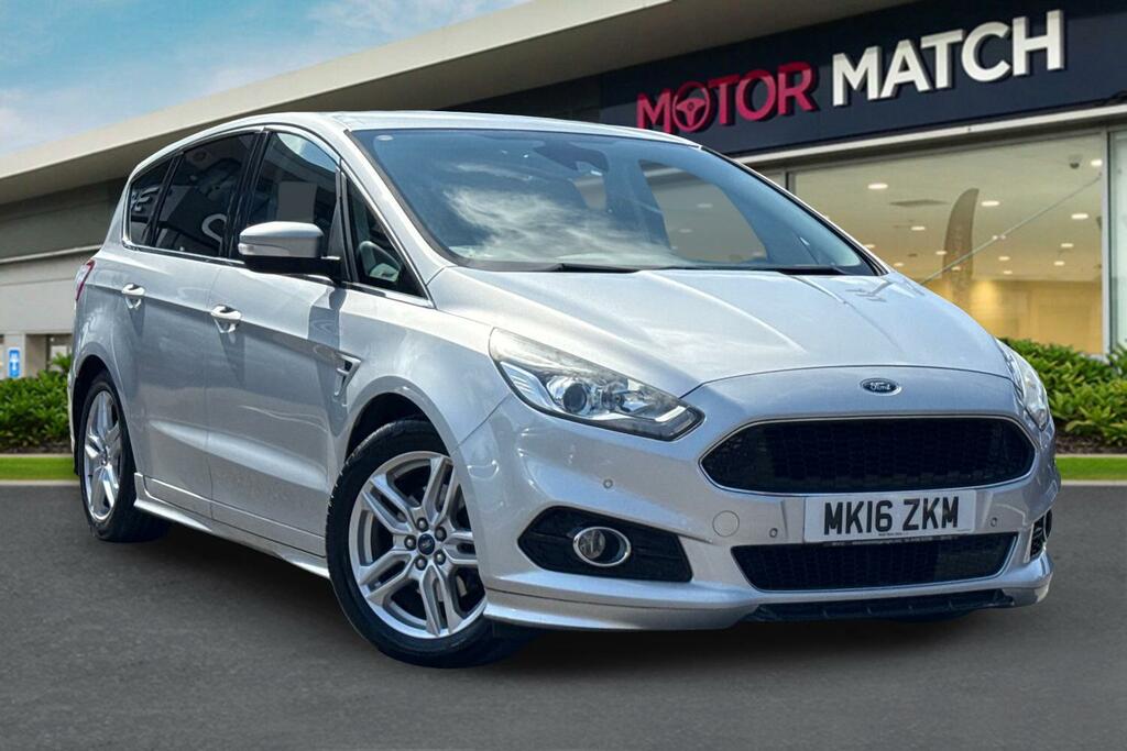 Ford S-Max 2.0T Ecoboost Titanium Sport Euro 6 Ss Silver