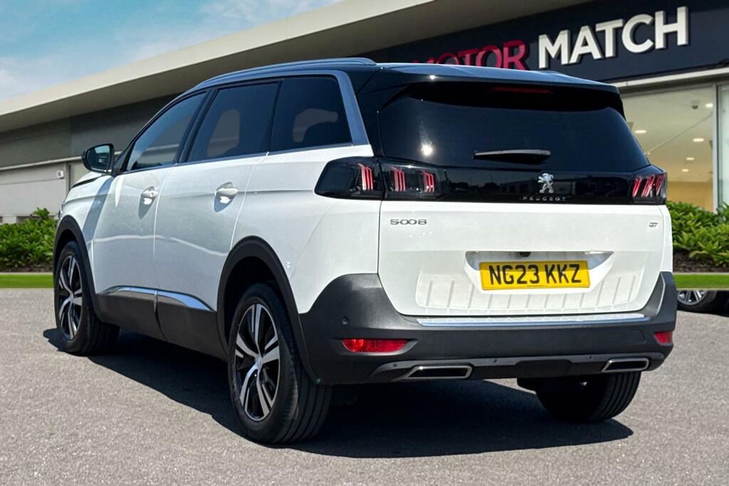 Peugeot 5008 1.5 Bluehdi Gt Eat Euro 6 Ss NG23KKZ White #2