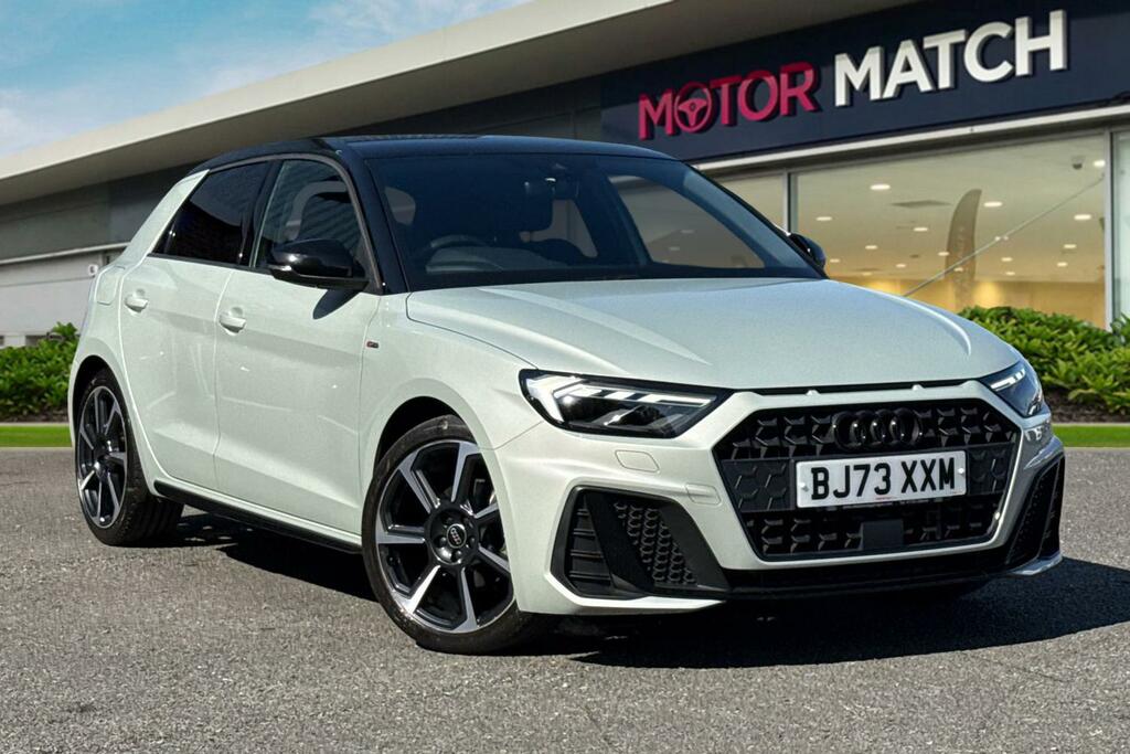 Audi A1 1.0 Tfsi 30 Black Edition Sportback Euro 6 Ss 5 Silver