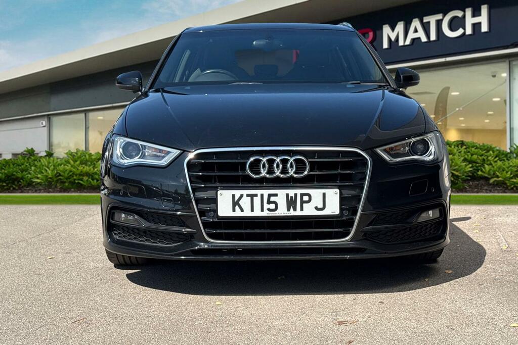 Audi A3 1.6 Tdi S Line Sportback Euro 6 Ss Black #5