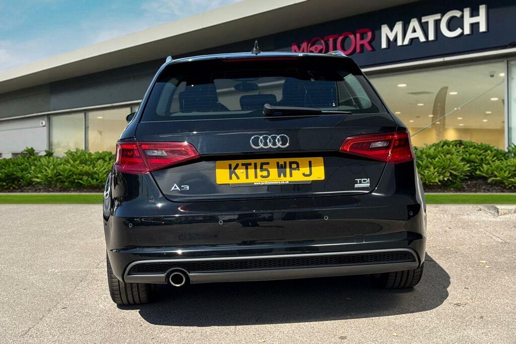 Audi A3 1.6 Tdi S Line Sportback Euro 6 Ss Black #4