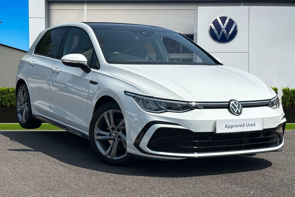 Volkswagen Golf 1.5 Tsi R-line Pan Roof White