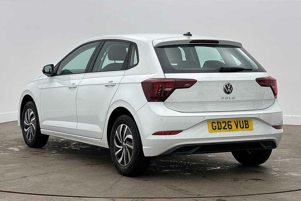 Volkswagen Polo 1.0 Tsi Life Dsg Delivery Mileage White #3