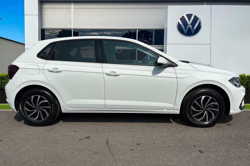 Volkswagen Polo 1.0 Tsi Life Dsg Delivery Mileage GD26VUB White #3