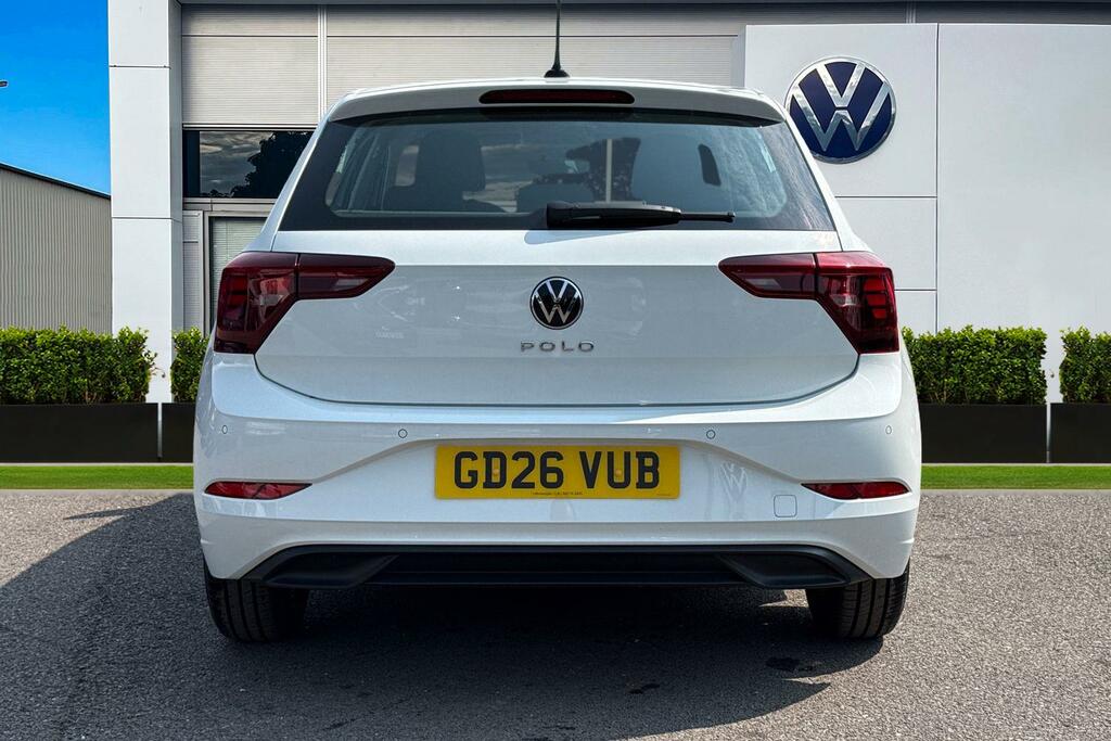 Volkswagen Polo 1.0 Tsi Life Dsg Delivery Mileage GD26VUB White #4