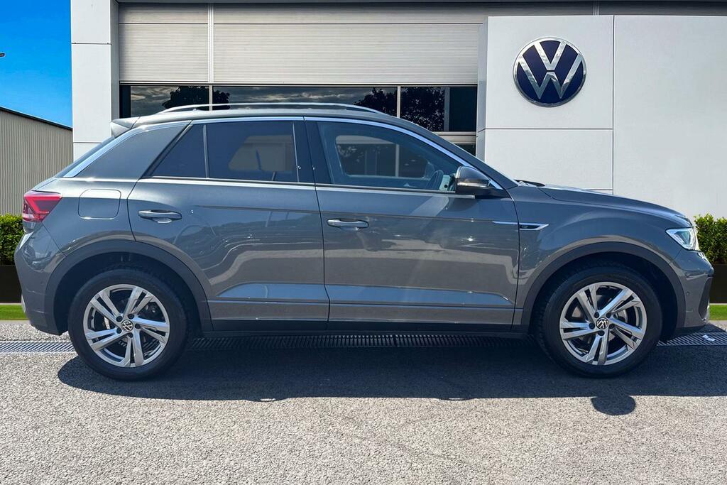 Volkswagen T-Roc 1.5 Tsi R-line Dsg VN24WDE Grey #3