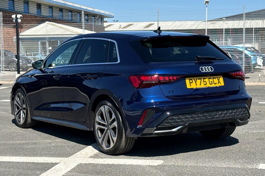 Audi A3 S Line Tdi 150 Ps S Tronic Blue #2