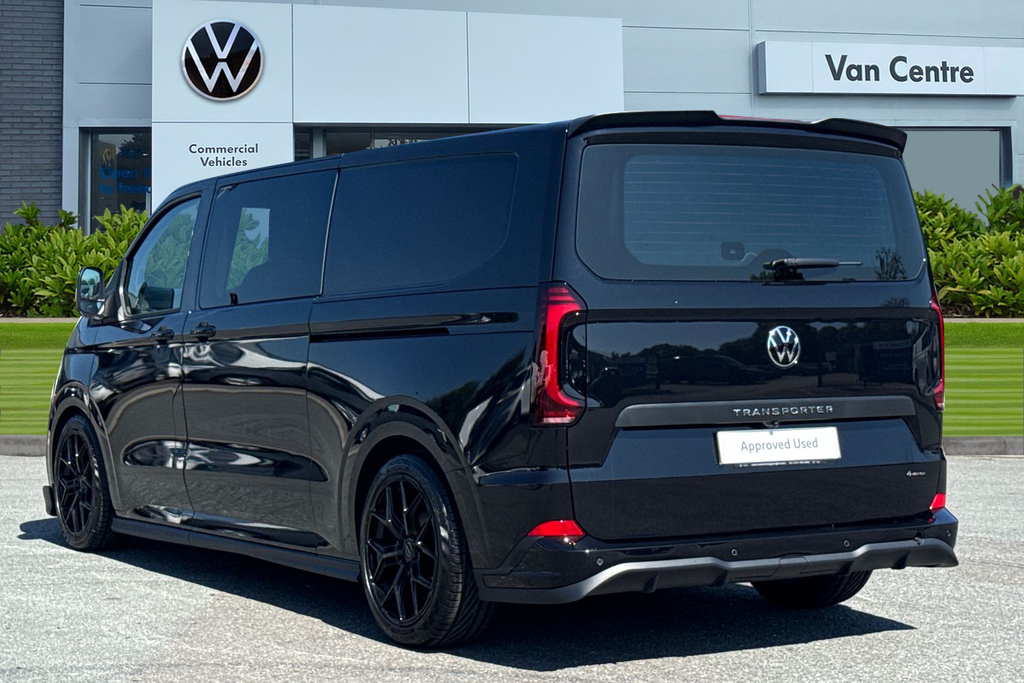 Volkswagen Transporter 2.0 Tdi 150 Commerce Pro Van 4Motion DA26HXX Black #2