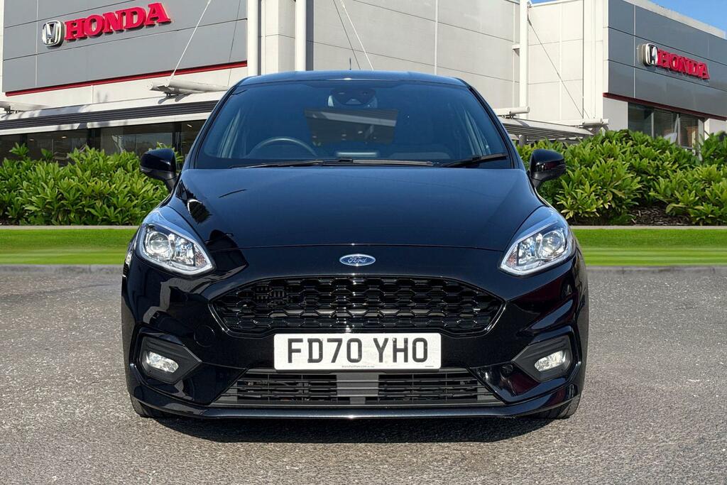 Ford Fiesta 1.0 Ecoboost Hybrid Mhev 125 St-line Edition FD70YHO Black #4