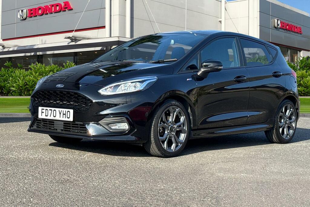 Ford Fiesta 1.0 Ecoboost Hybrid Mhev 125 St-line Edition FD70YHO Black #6