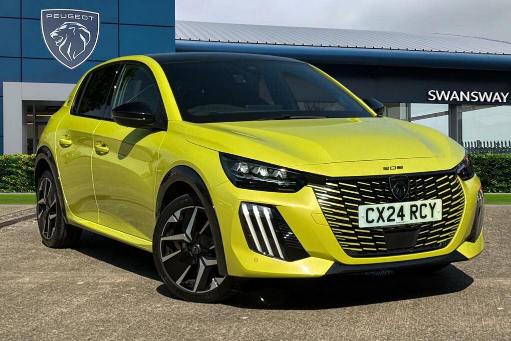 Peugeot 208 1.2 Puretech Gt Euro 6 Ss Yellow