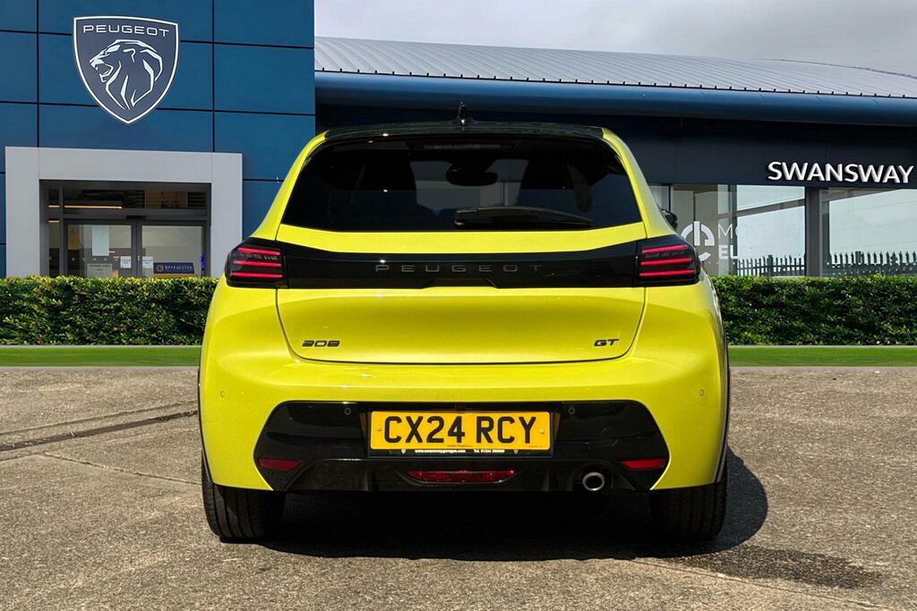Peugeot 208 1.2 Puretech Gt Euro 6 Ss CX24RCY Yellow #4