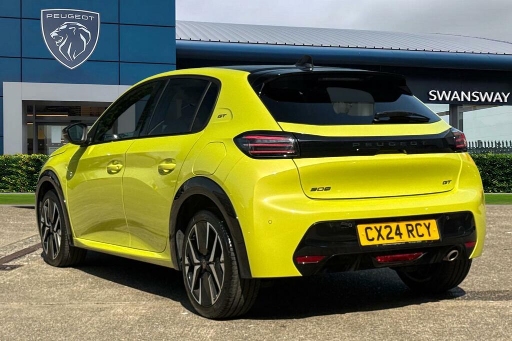 Peugeot 208 1.2 Puretech Gt Euro 6 Ss CX24RCY Yellow #2