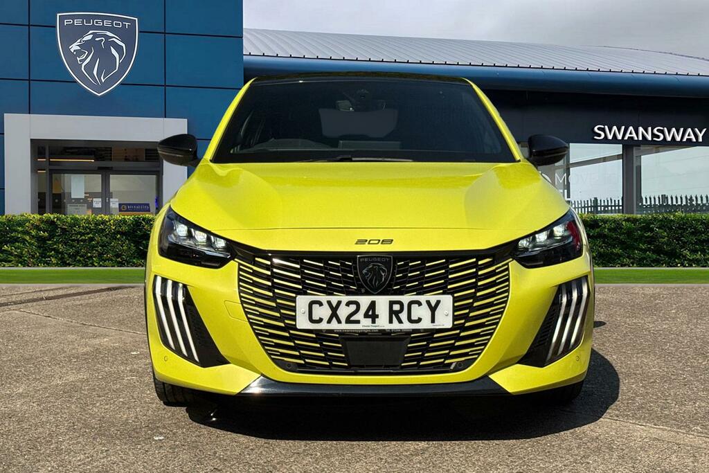 Peugeot 208 1.2 Puretech Gt Euro 6 Ss CX24RCY Yellow #5