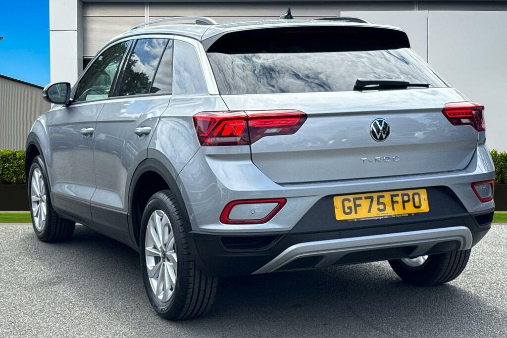 Volkswagen T-Roc 1.5 Tsi Match Dsg Rear View Camera, Keyless A GF75FPO Silver #2