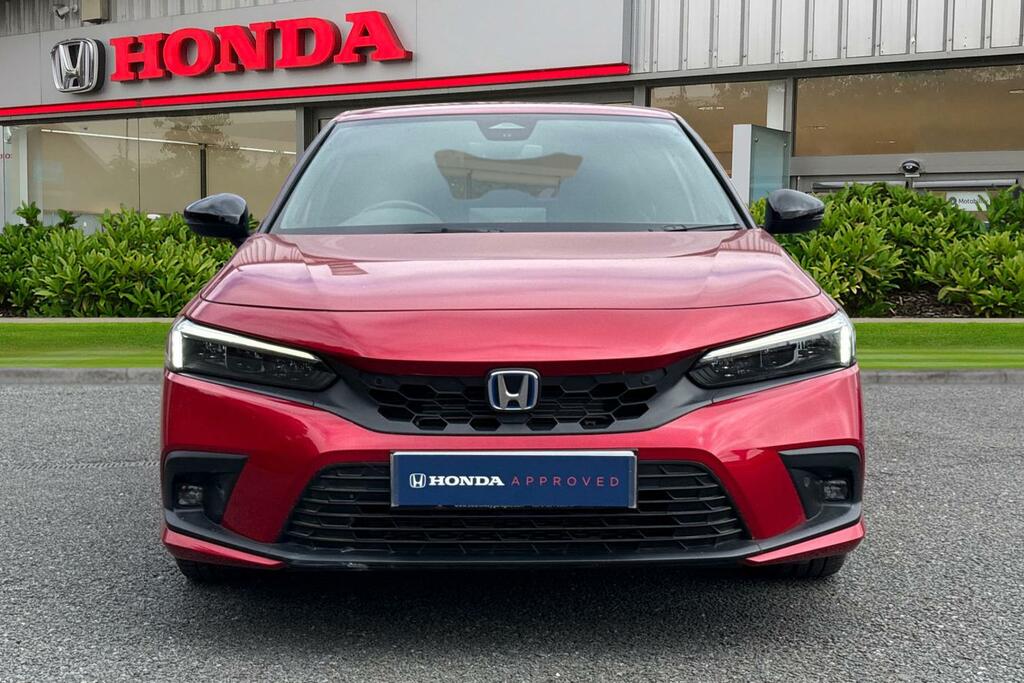 Honda Civic 2.0 H I-mmd Sport Ecvt Euro 6 Ss Red #4