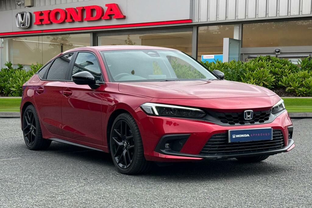 Honda Civic 2.0 H I-mmd Sport Ecvt Euro 6 Ss Red