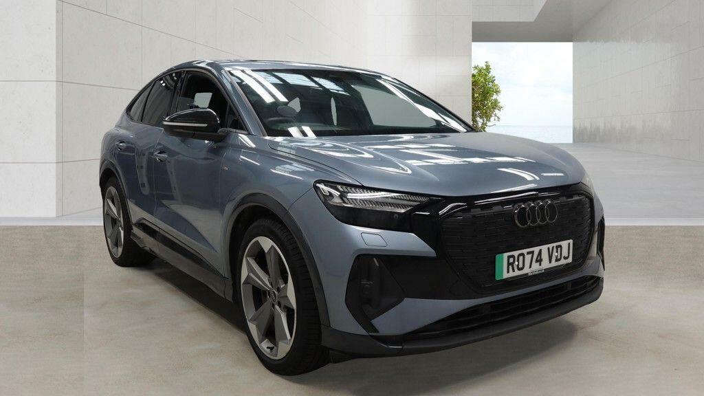 Audi Q4 E Tron 210Kw 45 Quattro 82Kwh Black Edition Blue