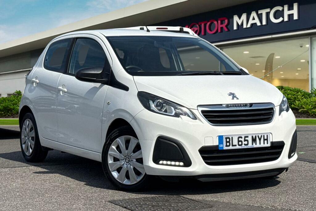 Peugeot 108 1.0 Active 2 Tronic Euro 6 White