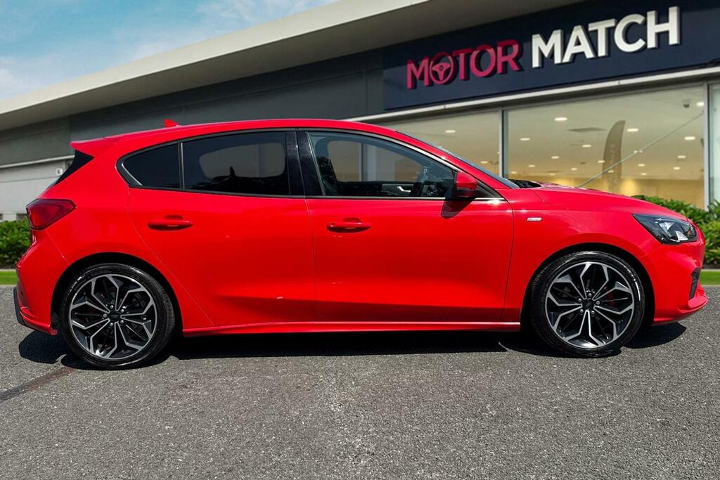 Ford Focus 1.0T Ecoboost St-line X Euro 6 Ss FV68OGL Red #3