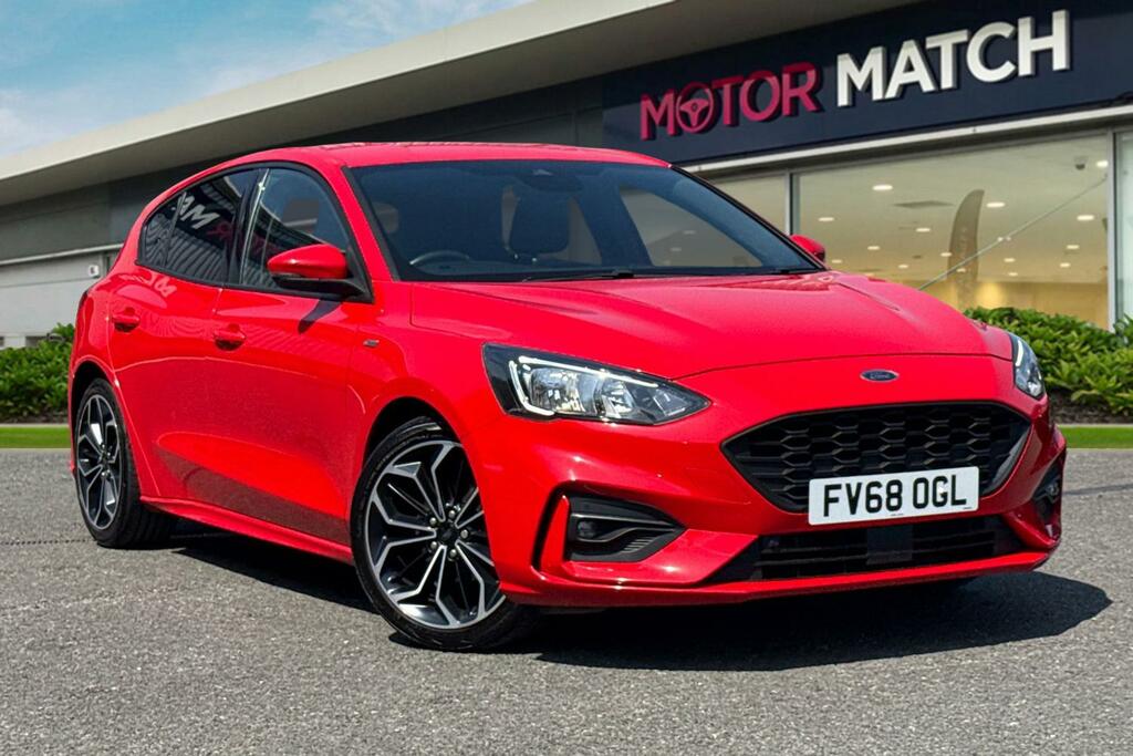 Ford Focus 1.0T Ecoboost St-line X Euro 6 Ss Red