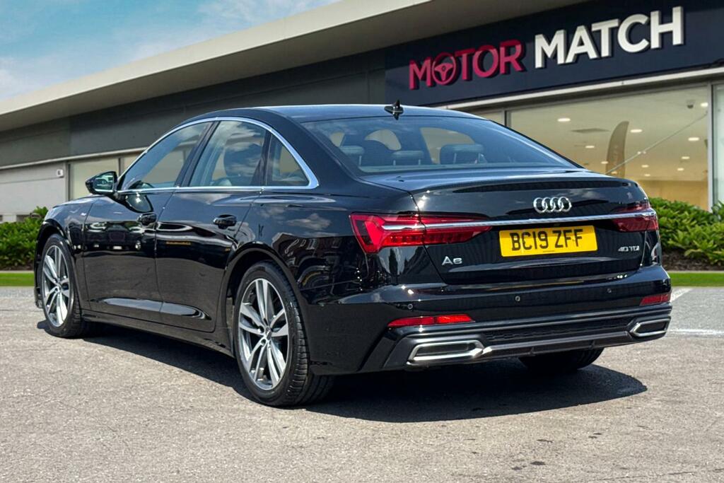 Audi A6 Saloon 2.0 Tdi 40 S Line S Tronic Euro 6 Ss Black #2