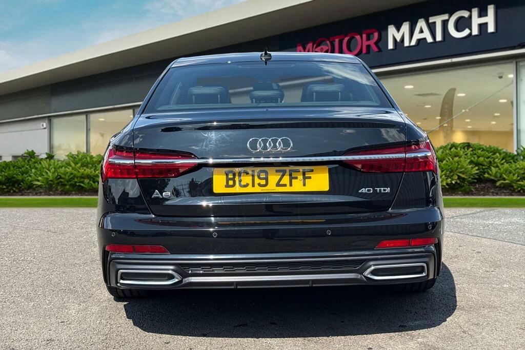 Audi A6 Saloon 2.0 Tdi 40 S Line S Tronic Euro 6 Ss Black #4