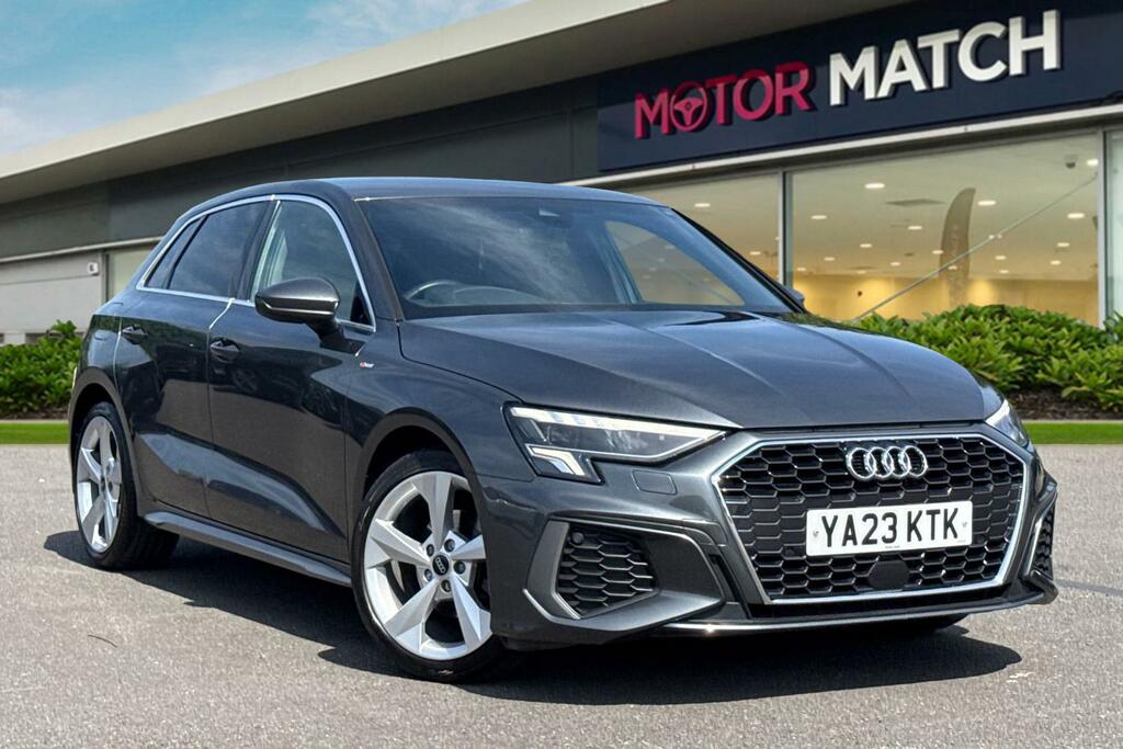 Audi A3 1.0 Tfsi 30 S Line Sportback Euro 6 Ss Grey