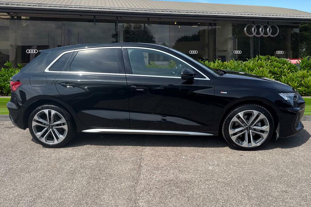 Audi A3 S Line 40 Tfsi E 204 Ps S Tronic YH25JTO Black #3