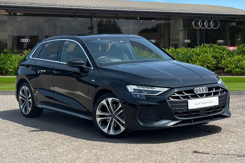 Audi A3 S Line 40 Tfsi E 204 Ps S Tronic Black