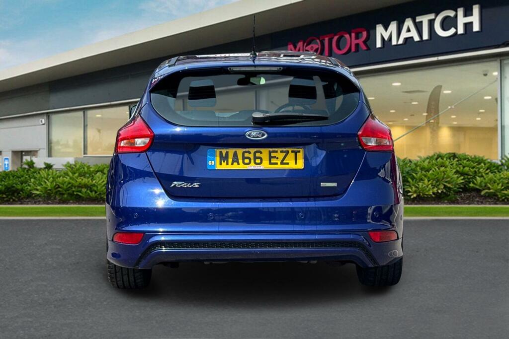 Ford Focus 1.0T Ecoboost St-line Euro 6 Ss MA66EZT Blue #4