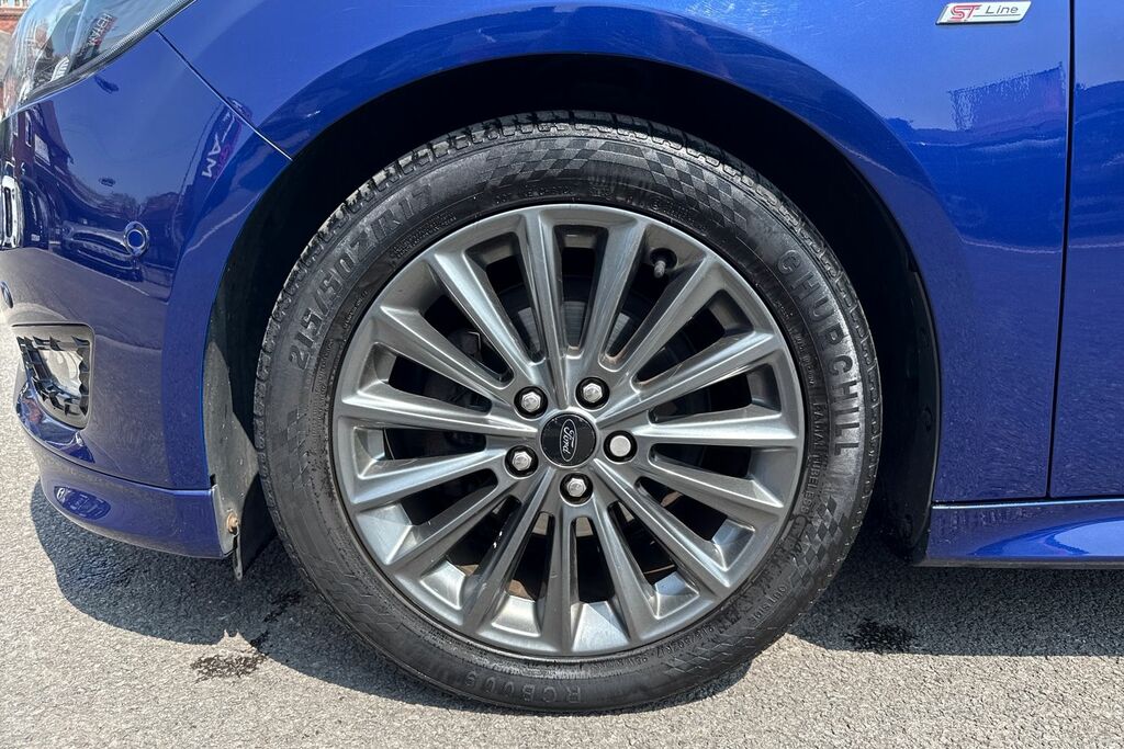 Ford Focus 1.0T Ecoboost St-line Euro 6 Ss MA66EZT Blue #6