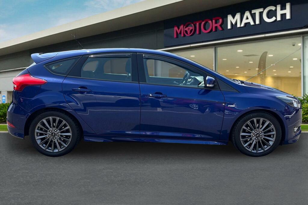 Ford Focus 1.0T Ecoboost St-line Euro 6 Ss MA66EZT Blue #3